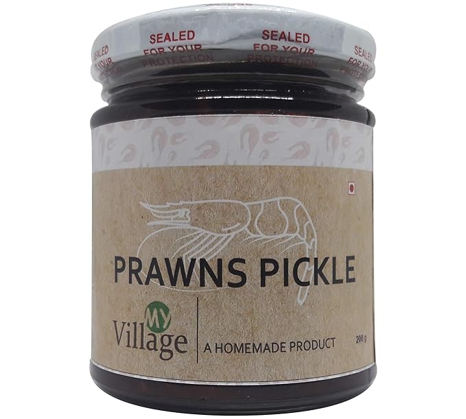 My Village Prawns Pickle (Non Spicy). Premium Quality. (200 gm)
