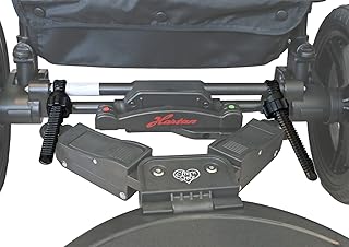 Buggy Board mit Sitz Elternstolz Kiddy Board Trittbrett für Kinderwagen Buggyboard (Zusatzhalterungen)