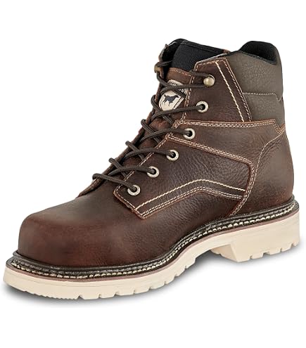 Irish Setter Farmington KT 6” inch Leather Safety Toe Work Boots Size 14 Irish Setter Farmington KT 6\ main image 2