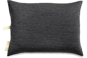 Nemo Equipment Fillo Elite Ultralight Backpacking Pillow - Black Pearl/Citron - One Size