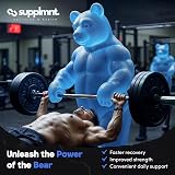 supplmnt. Creatine Gummies 120 Count 5000 mg Monohydrate Blue Raspberry 60 Day view 2