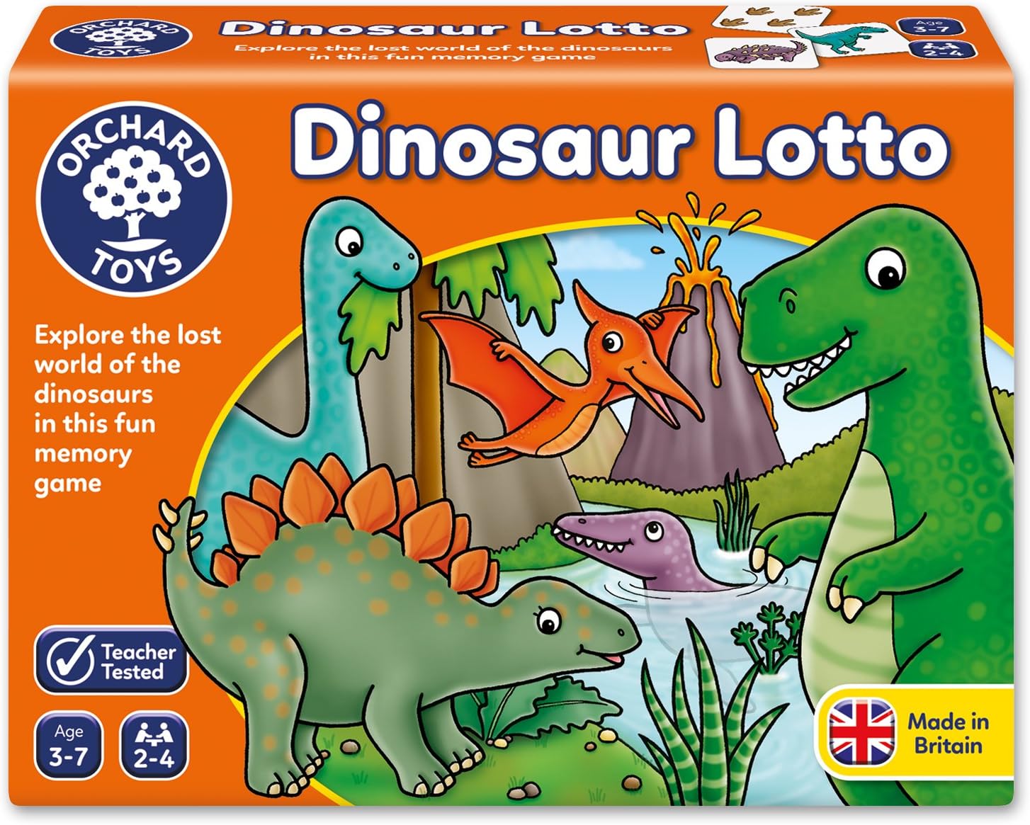 Orchard Toys Dinosaur Lotto Game Amazon.co.uk Toys & Games
