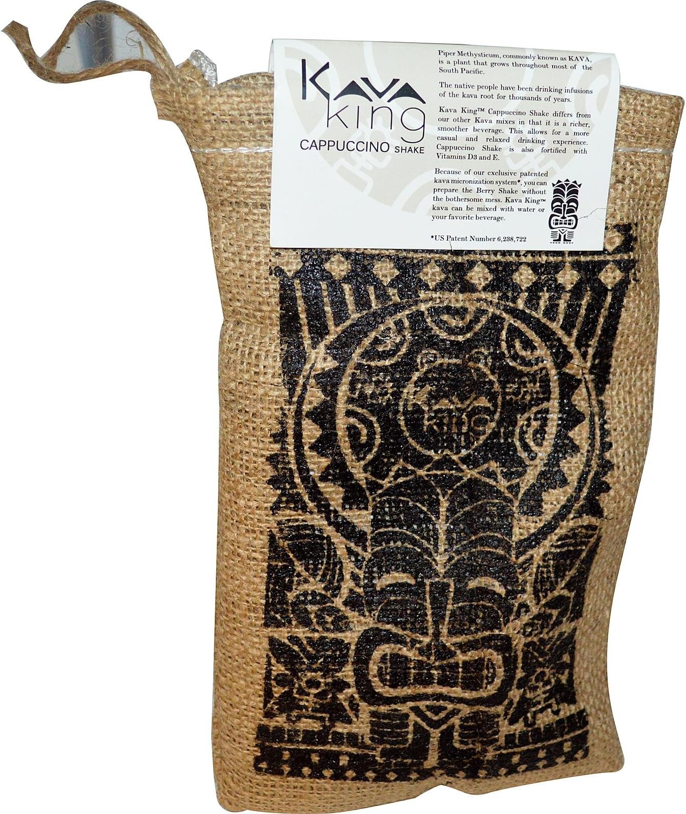 Kava King Kava Cappuccino Shake 226 grams Pwdr