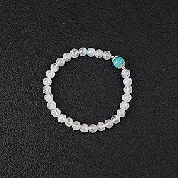 COAI Womens Amazonite Moonstone Stone Bracelet