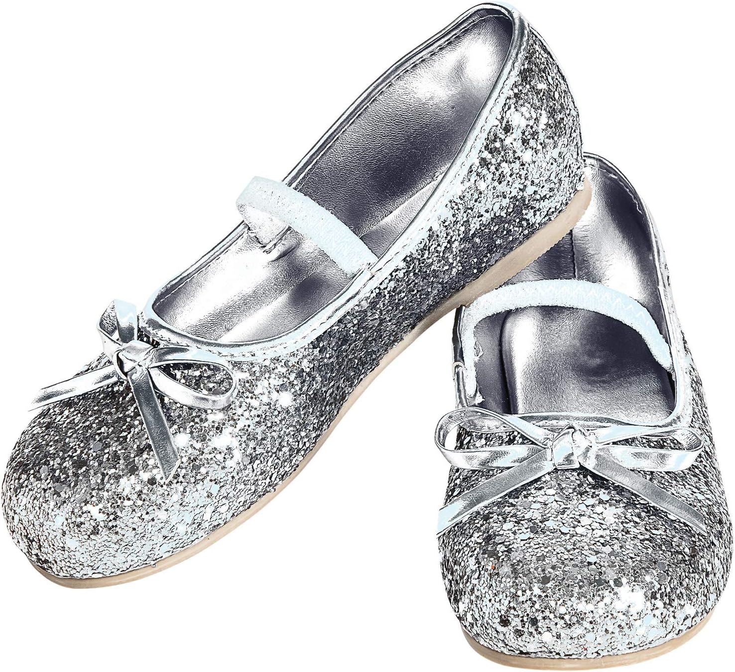 glitter silver shoes