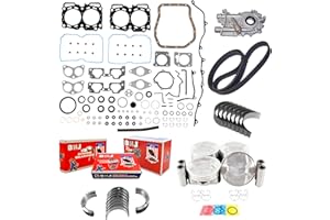 DNJ EK715DM Master Engine Rebuild Kit for 2006-2009 Subaru Legacy Outback 2.5L H4 16V SOHC 2458cc