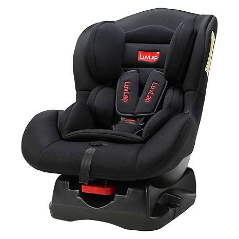 LuvLap Joy Convertible Car Seat for Baby & kids from 0 Months to 4 Years (Black)