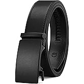 CHAOREN Mens Belt Leather Ratchet Belt - Customizable Fit, Effortless Style (35mm)