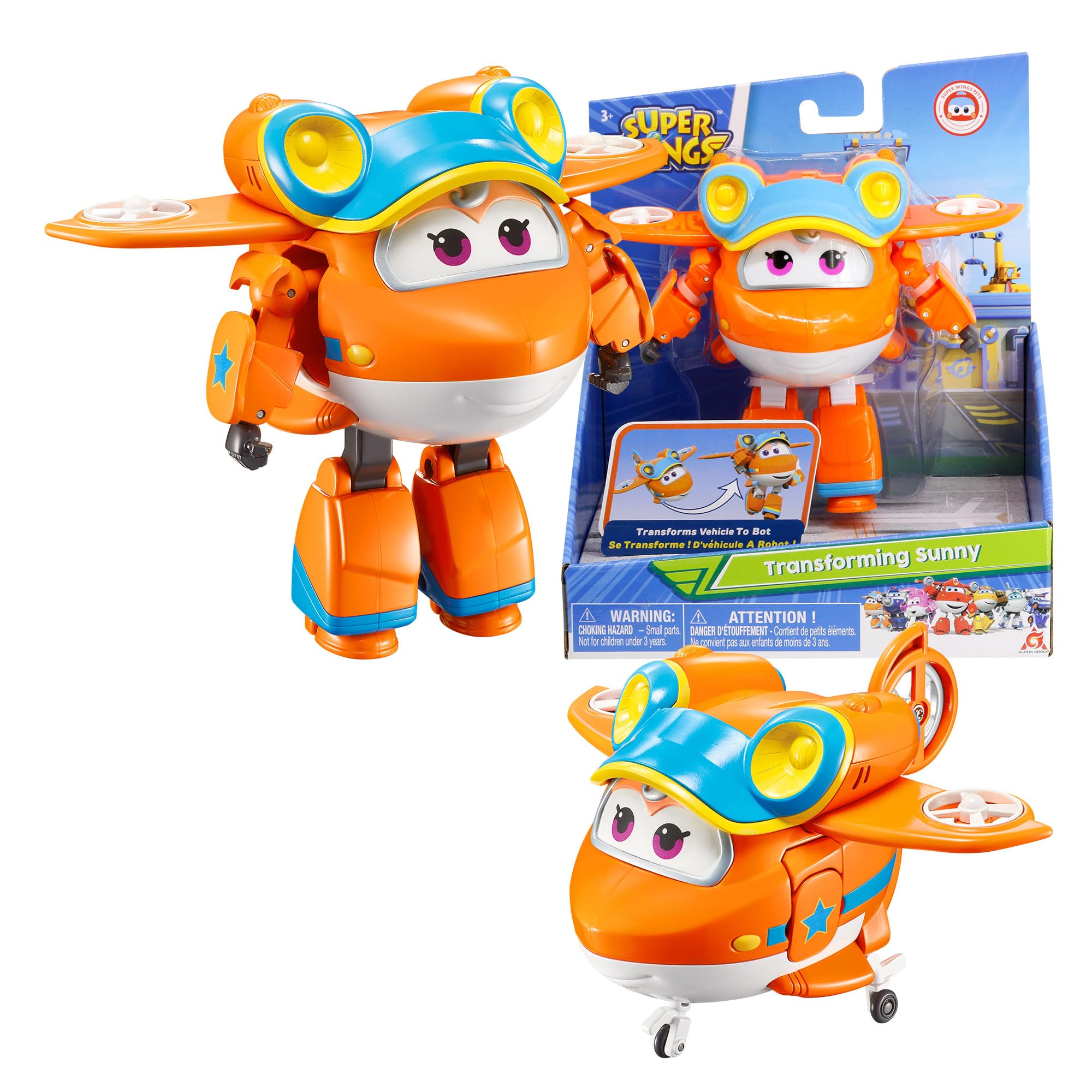Super Wings Ellie Avion Jouet Transformable et Figurine Robot, Robot Transformable du Dessin Animé, Jouet Enfant 3 4 5 6 7 8 Ans Garcon Fille - 12 cm Super Wings Ellie Avion Jouet Transformable et Figurine Robot, Robot Transformable du Dessin Animé, Jouet Enfant 3 4 5 6 7 8 Ans Garcon Fille - 12 cm