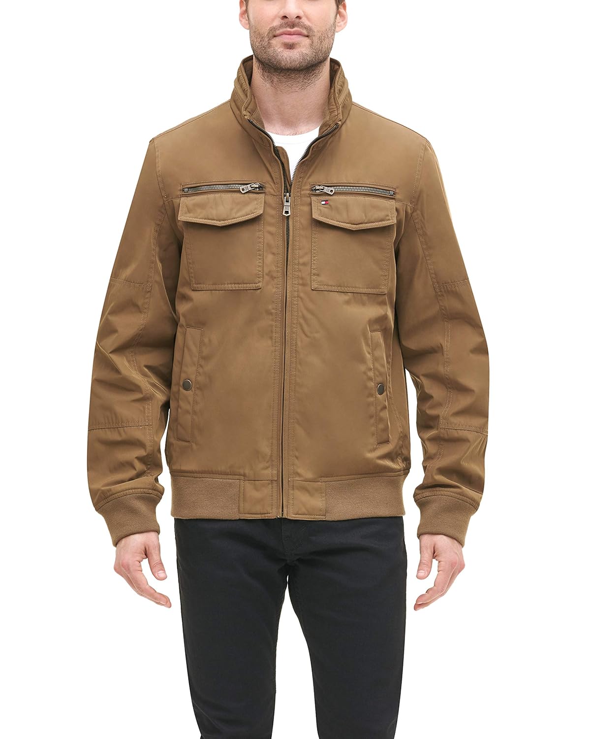 tommy hilfiger men's performance bomber jacket