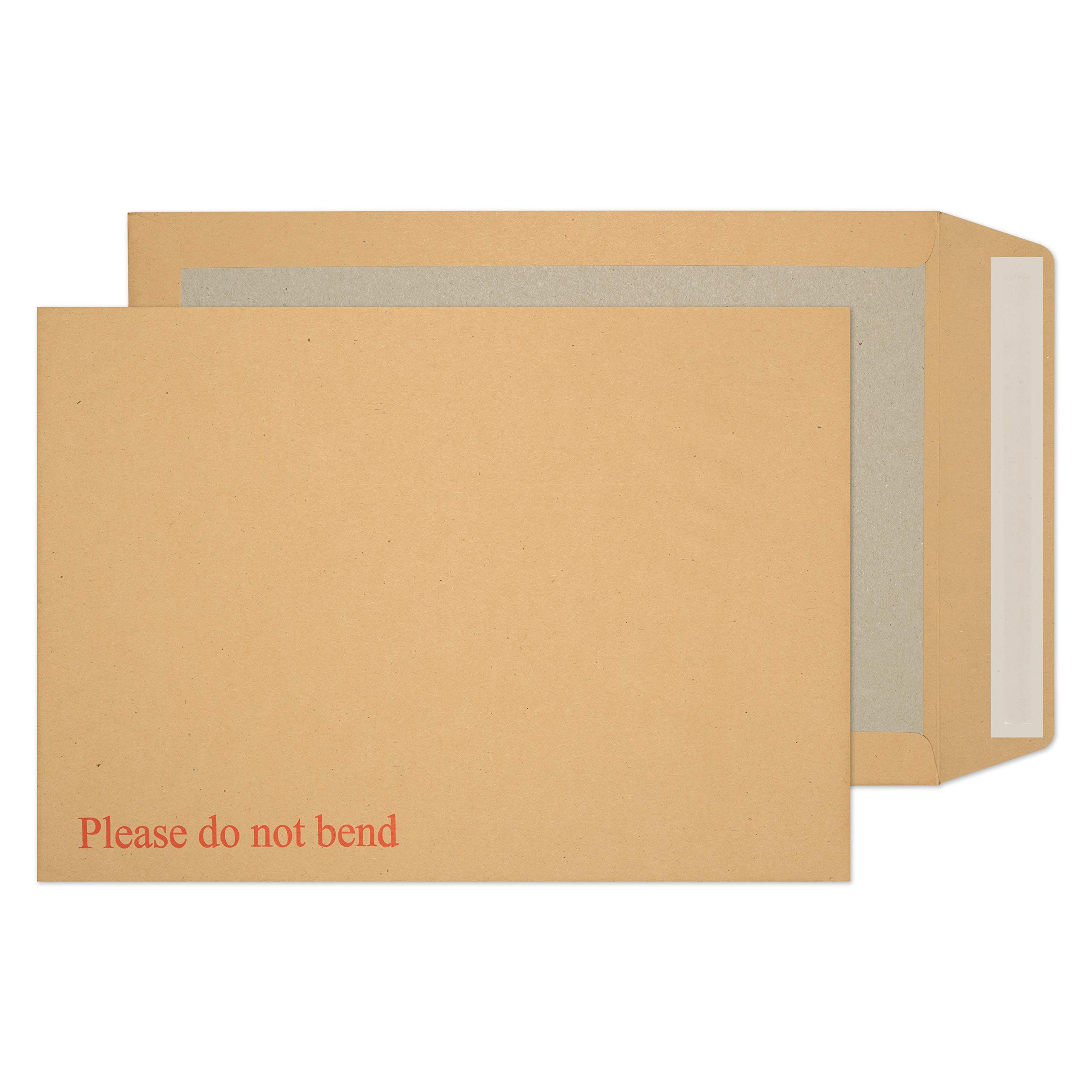 Blake Purely Packaging B4 352 x 250 mm Board Back Pocket Peel & Seal Envelopes (8112) Manilla - Pack of 125