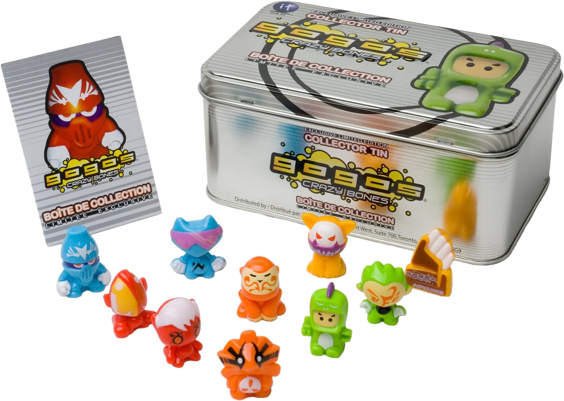 iToys Crazy Bones Collectors Tin - Assortments May Vary