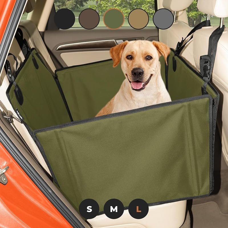 Wuglo Extra Stable Dog Car Seat with Seat Belt Up to 26 kg