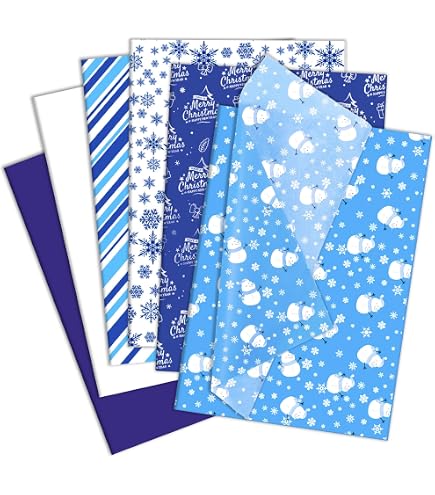 Hallmark 6-Pack Small Christmas Gift Bags | Blue & White Winter Designs (Polar Bear, Snowflakes, Reindeer), 5.5" X 6.5" X 2.9", For Gift Cards, Teacher Presents, Party Favors