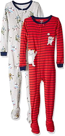 cotton footed pajamas