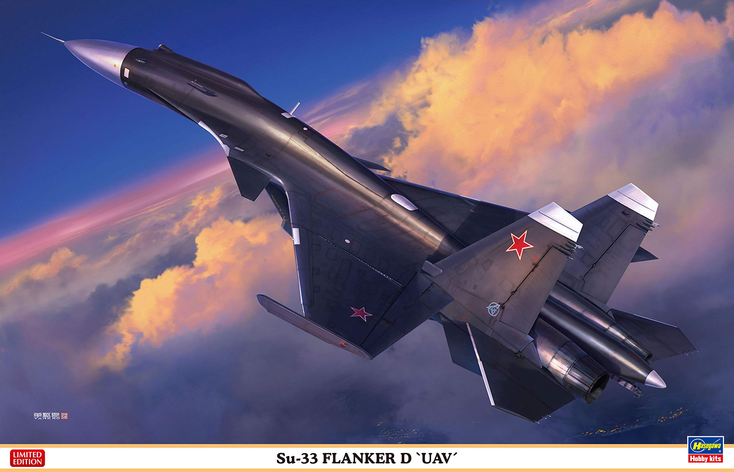 Hasegawa 1:72 Su-33 Flanker D UAV Drone