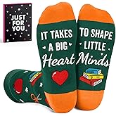 Teacher Socks for Women - Funny Christmas Teacher Gifts, Ideal Gifts for Christmas and Holidays, Unique Bulk Gift for Teachers Men & Women, Comfortable and Stylish, Ideal for Appreciating Educators