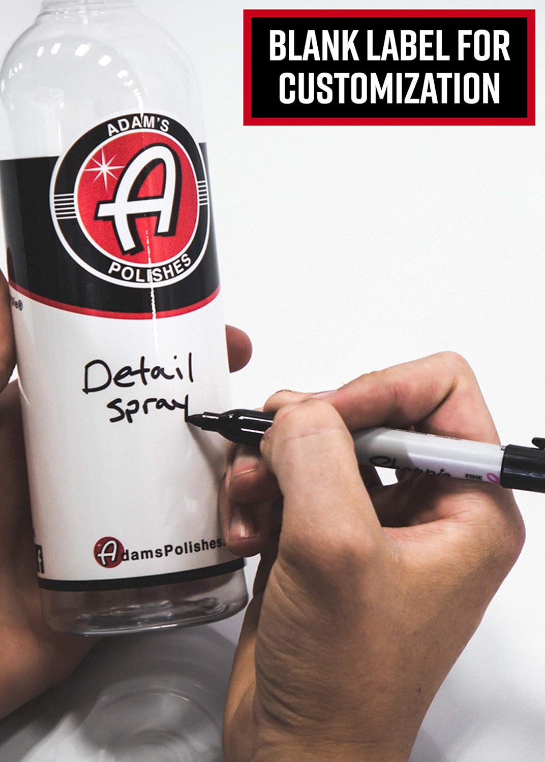 Adam's Empty Labeled Bottle (16 oz Refill Kit): Automotive
