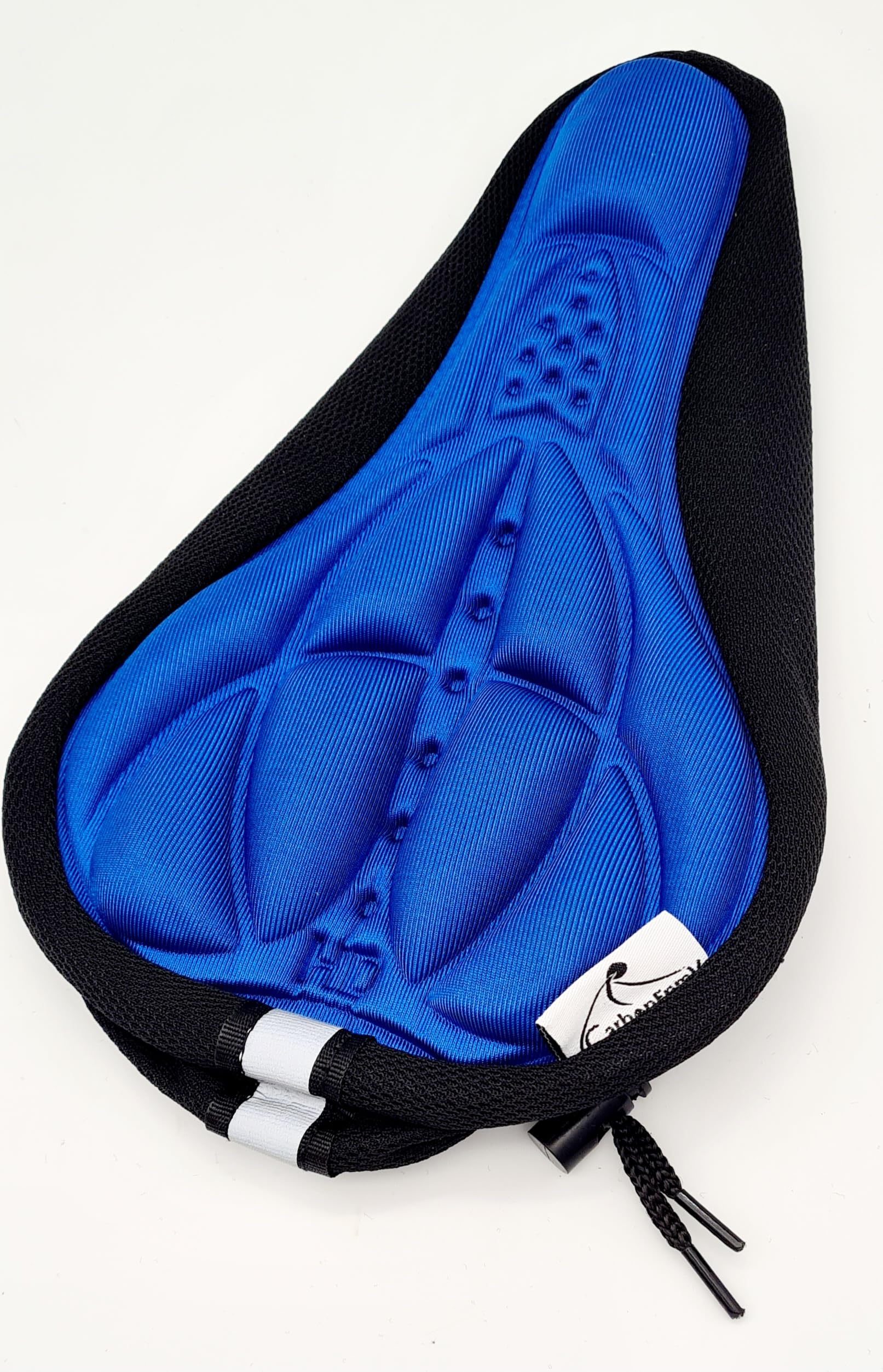 CarbonEnmy Gel 3D Bicycle Saddle Cover Saddle Cover Saddle Protector Pad (Blue)