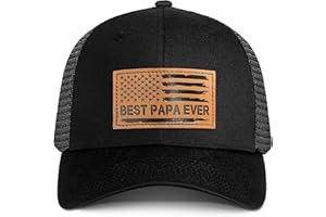KATLADIZ Fathers Day Hat from Daughter, Son - Fathers Day Birthday Gifts for Dad, Grandpa - Funny Hats for Men - Trucker Hat