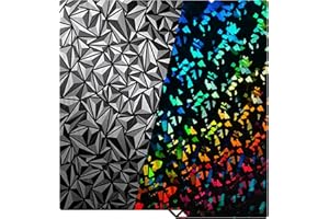 WEFUIT JUUPINE Kobra S1 Combo Build Plate 264x276MM Double Sided Smooth Board Heated Bed Spring Steel Flexible Platform for Anycubic Kobra S1/Kobra S1 Combo/Kobra S1 ACE Pro(PEO+Flake)