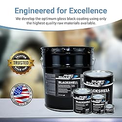 RUST BULLET BlackShell - Gloss Black - 1 Quart
