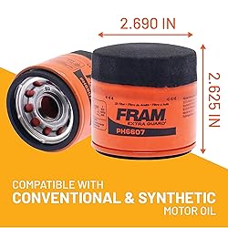 FRAM Extra Guard PH6607, 10K Mile Change Interval