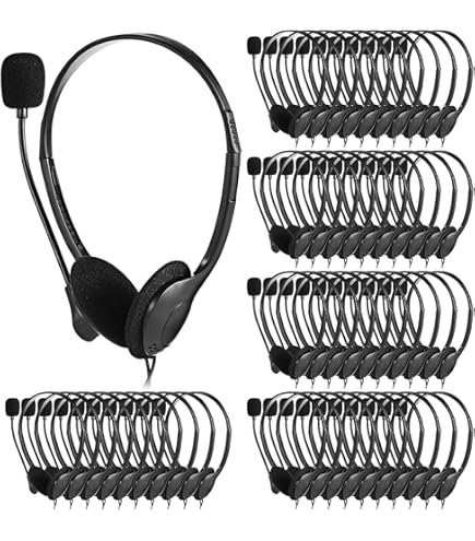 Konohan 18 Pack Class Set Headphones For Students Bulk Kids