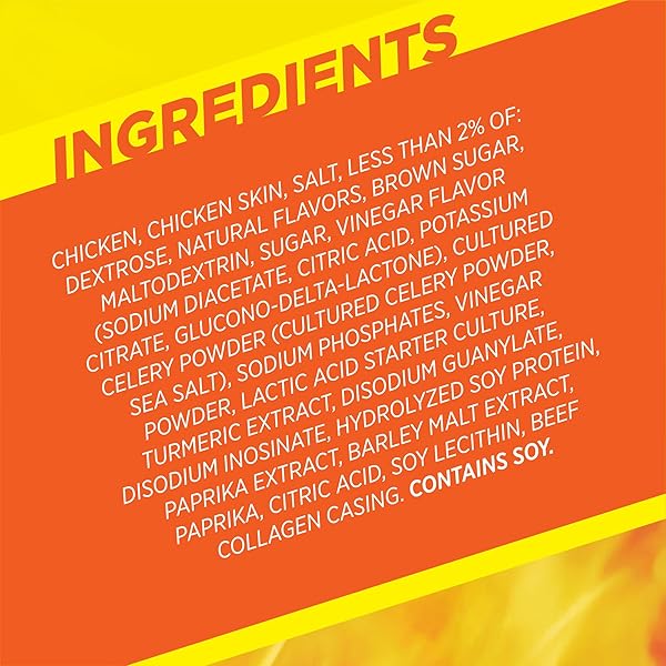 SLIM JIM CHICKEN STICKS, BUFFALO WILD WINGS BUFFALO STYLE, 7G PROTEIN PER SERVING, SNACK SIZE, 0.28 OZ. (14 COUNT)