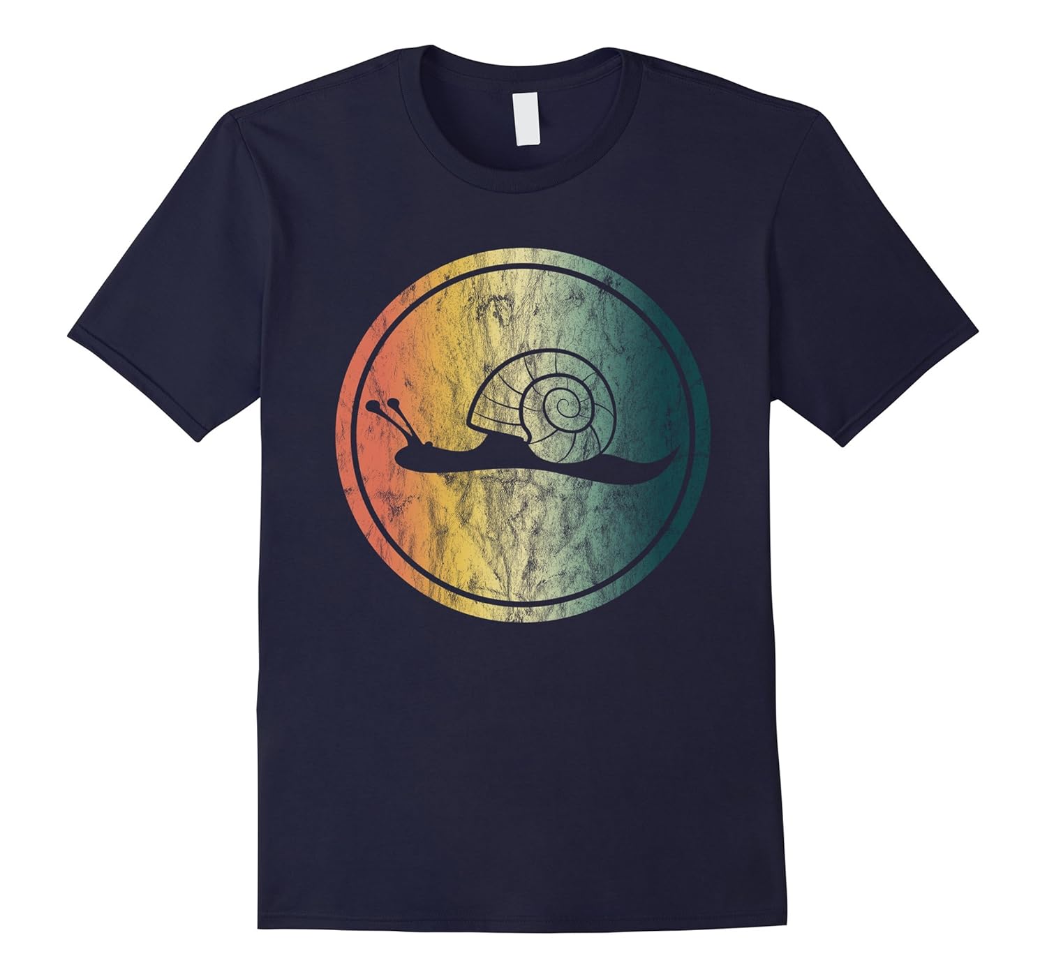 SNAIL T-Shirt Distressed Vintage Retro Design-ANZ