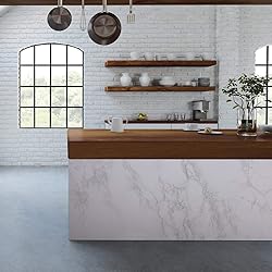practicalWs Glossy Marble Contact Paper Granite
