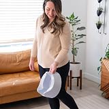 Toddler Essentials Easy Pour Potty Light Grey Portable Potty for Toddlers view 3