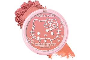 wet n wild Hello Kitty Ombre Blush, Buildable, Blendable Customizable Color, New Gradient Formula, Cruelty-Free & Vegan - Cotton Candy