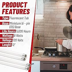 Bulbmaster F8T5/WW 8 Watts 3000K Fluorescent Tube