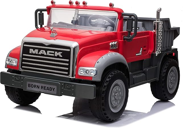 12V Mack Truck Two Seater Dump Truck 