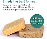 Jacobi Jayne Squirrel Buster Suet Feeder Two Suet Blocks Bird Feeder view 4