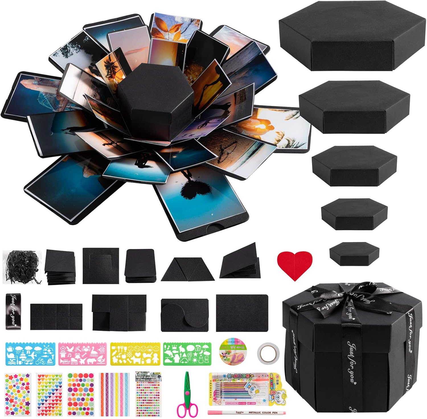 Explosion Photo Album Box Set, DIY Surprise