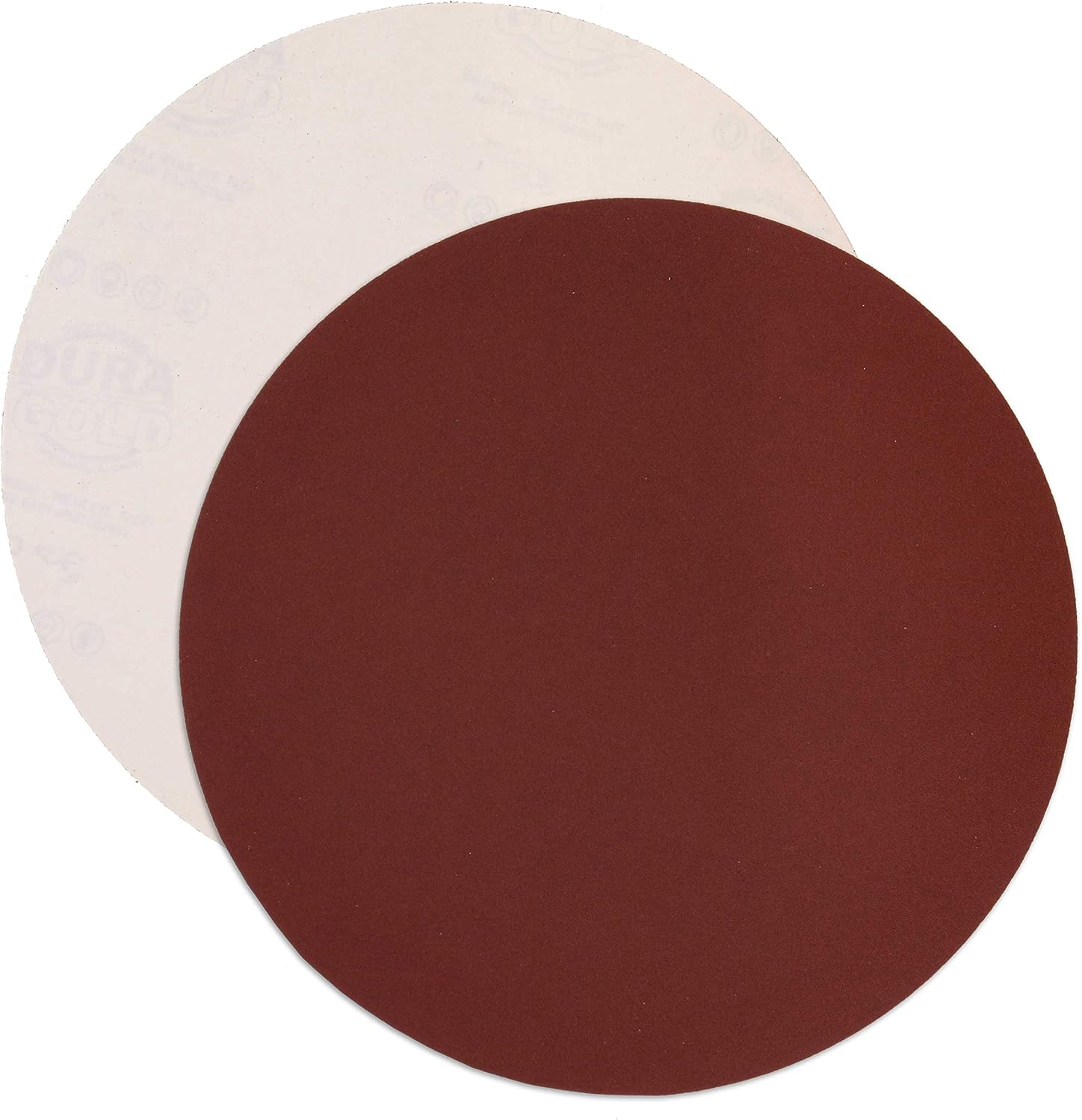 Dura-Gold Premium 12" Sanding Discs - 120 Grit (Box of 5) - Sandpaper Discs with PSA Self Adhesive Stickyback, Fast Cutting Aluminum Oxide Abrasive - Drywall, Floor, Woodworking, Automotive, Sander - - 