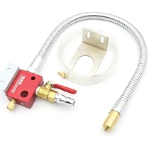 Coolant Misting Spray System - Self-Priming Micro-Mist Machine For Cutting Tools, Adjustable Spray For Water, Oil, Kerosene