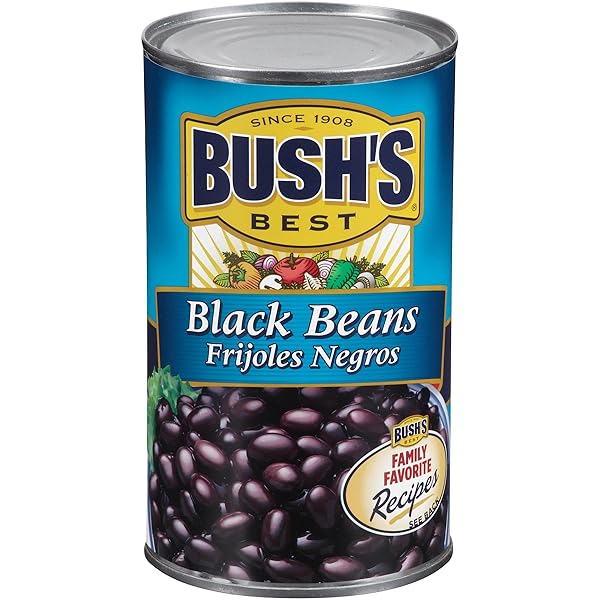 BUSH’S BEST BLACK BEANS, 26.5 OUNCE