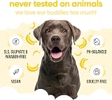 Buddycare Banana Dog Shampoo 500ml Vegan Cruelty Free Aloe Pro-Vitamin B5 view 5