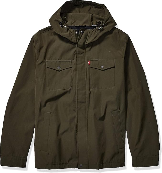 levi's rain jacket mens