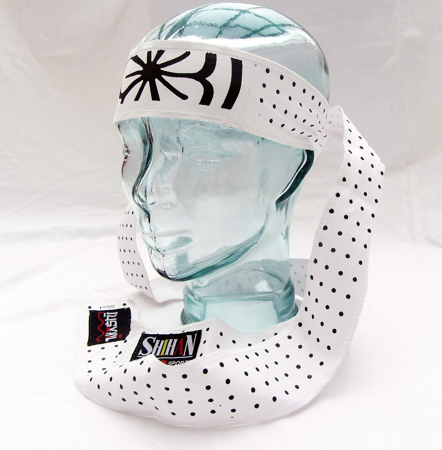 MARTIAL ARTS HEADBAND Takashi KENDO Tenugui Samurai OKINAWAN FLOWER