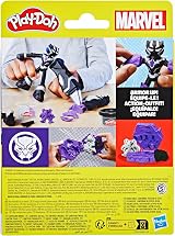Play-Doh Marvel Black Panther Cutting Claws Action Figure Playset view 8