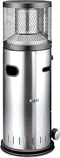 Enders® Terrassenheizer Gas POLO 2.0, Gas-Heizstrahler 5460, Terrassenstrahler mit stufenloser Regulierung, ENDUR Reflektionssystem, Transporträder, Umkippsicherung