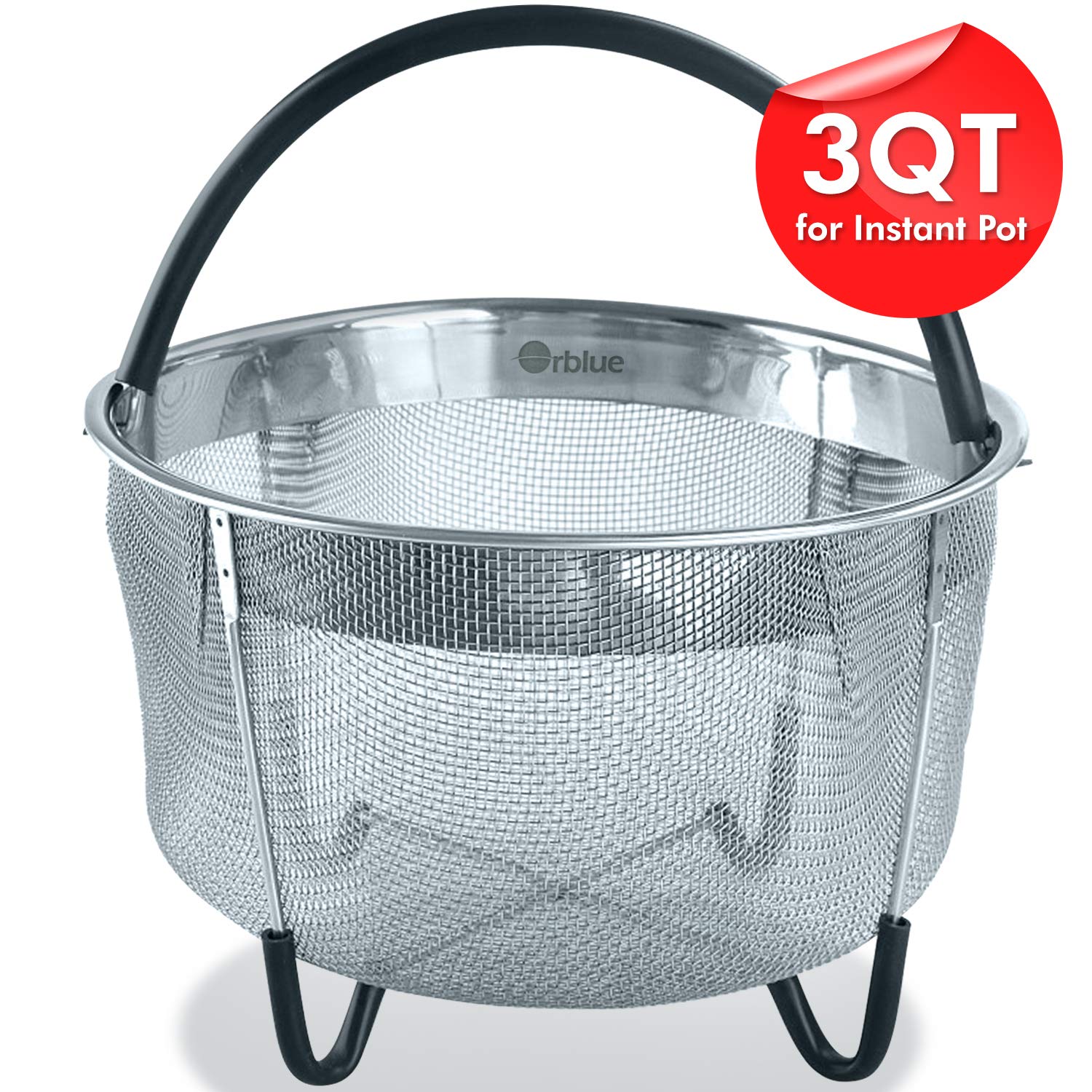 ORBLUE Steamer Basket for Instant Pot 3 Quart Accessories Orblue