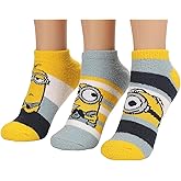 Bioworld Minions Stewart, Kevin and Bob Womens Ankle Socks 3 Pack
