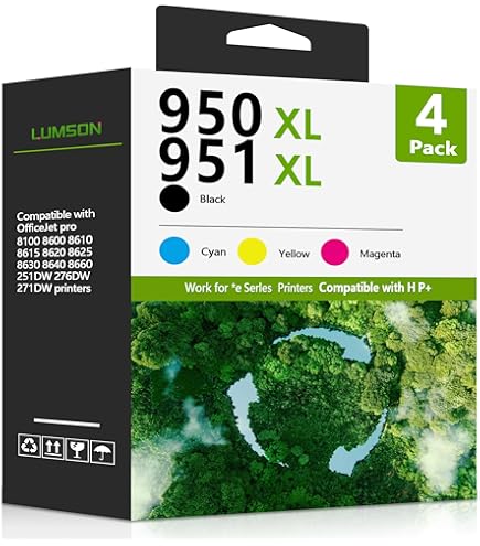Cartouches D'encre 950XL 951XL Compatibles Pour HP 950 951 XL Cartouche
