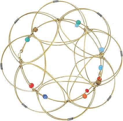 Golden Mandala Flexible Sphere Fidget 