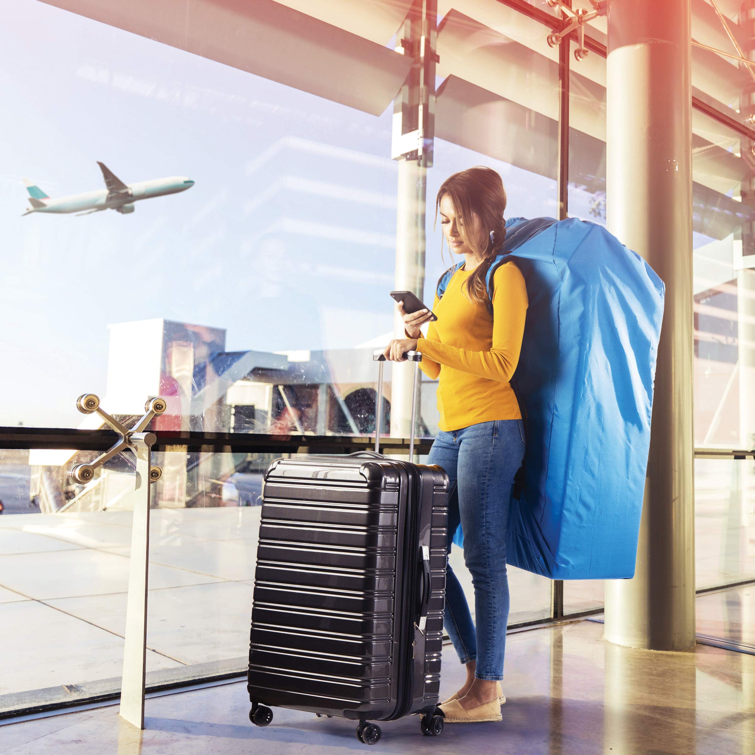 airplane double stroller